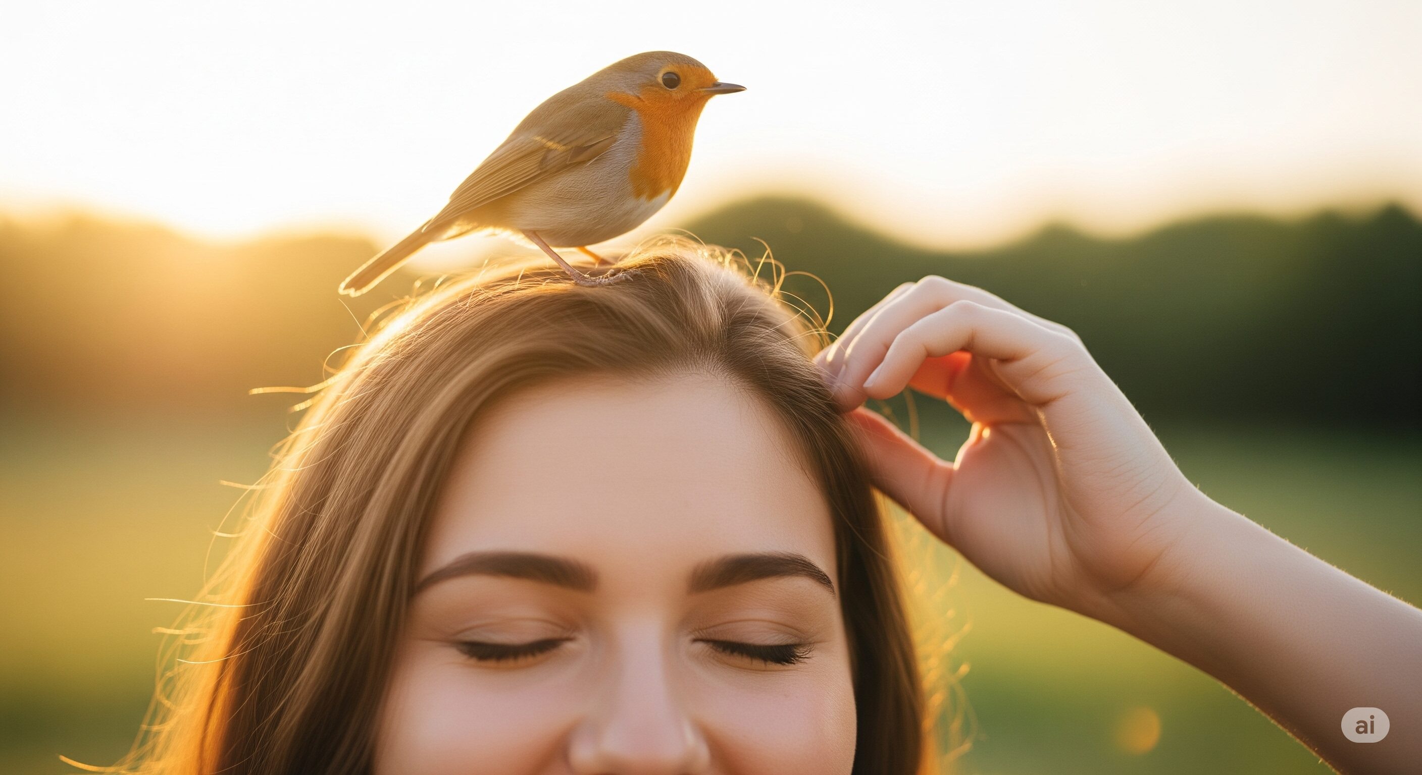 鳥が頭に止まる夢は対人運アップの暗示