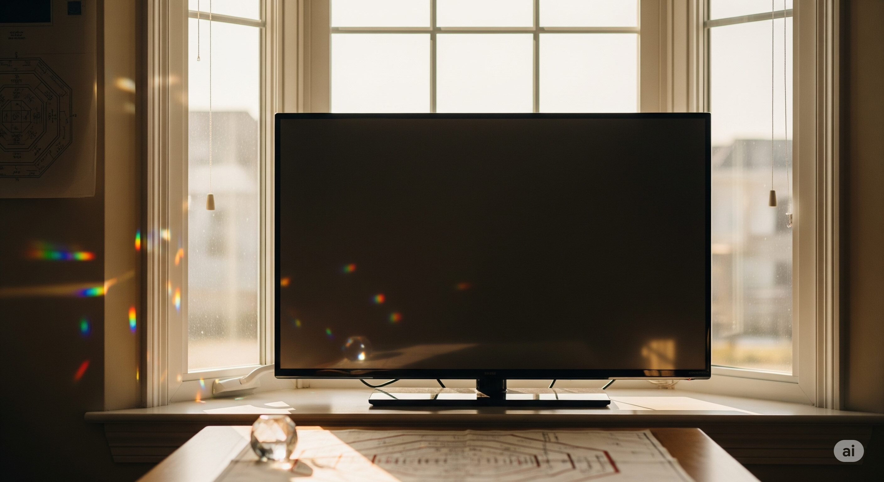 出窓にテレビを置くのは風水ではどうなの？吉凶と対策を解説