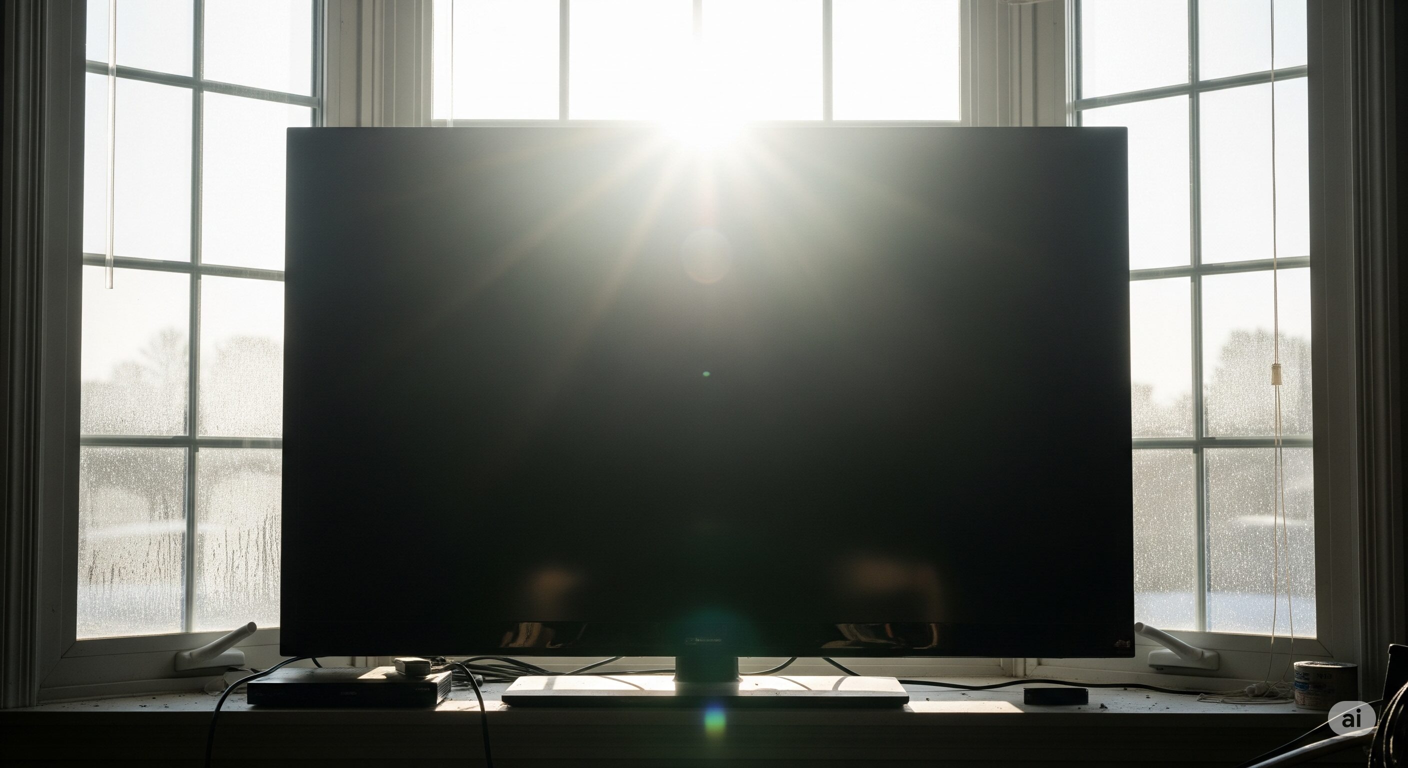 出窓にテレビを置く風水、その注意点とは