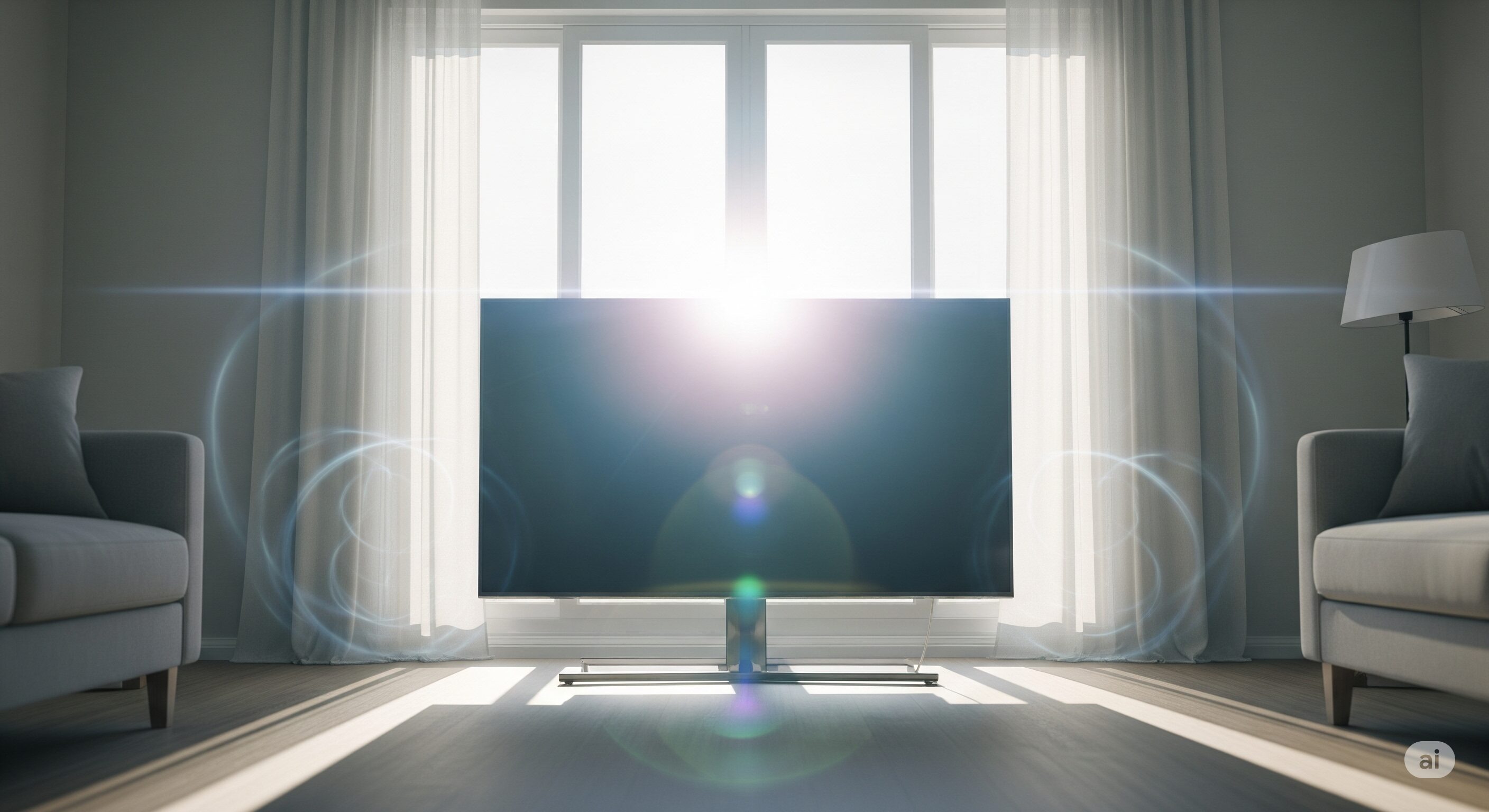 窓の前にテレビを置くと風水的にどうなりますか？