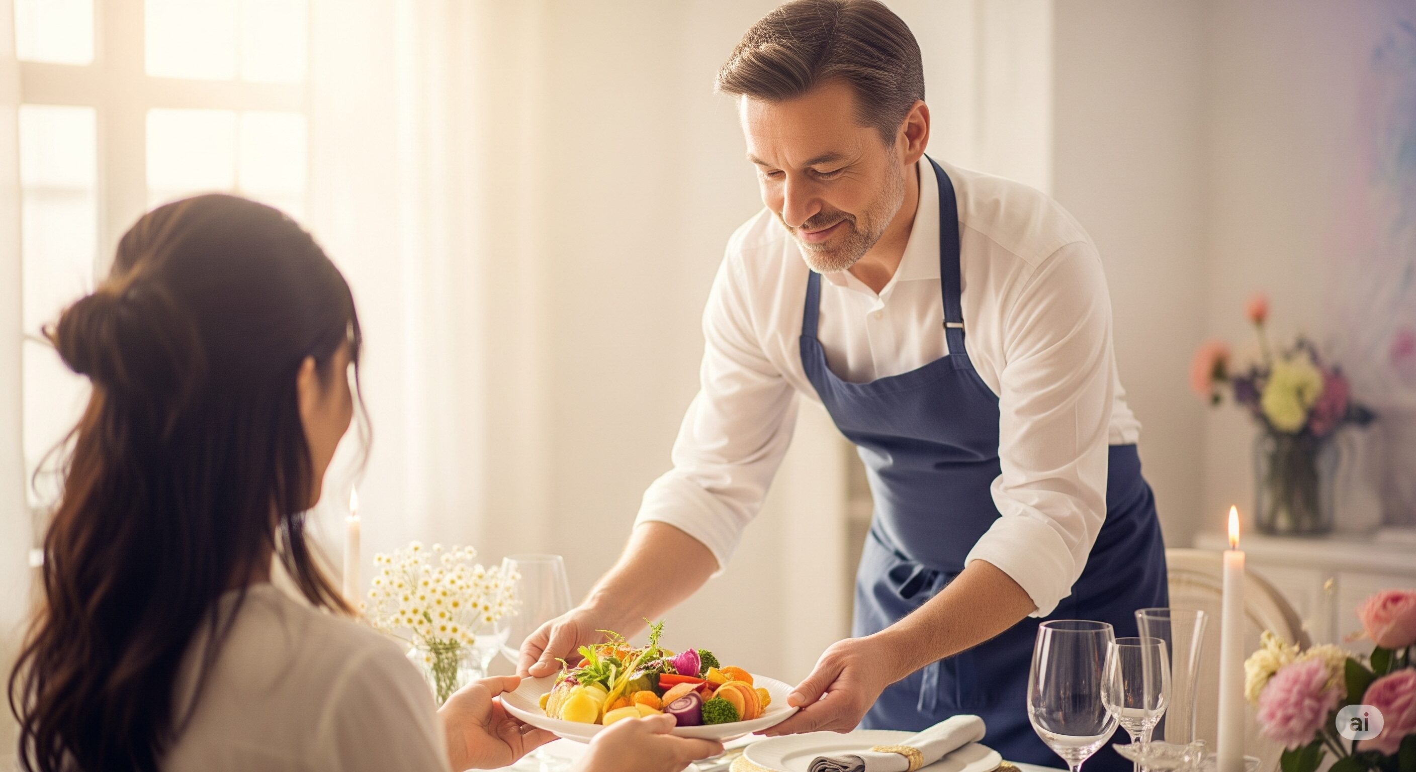 夢占いで「料理を振る舞う」行動が示す意味
