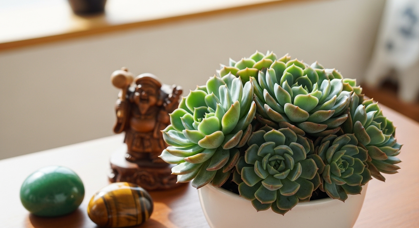 多肉植物の七福神は風水でよくない？その誤解と真実