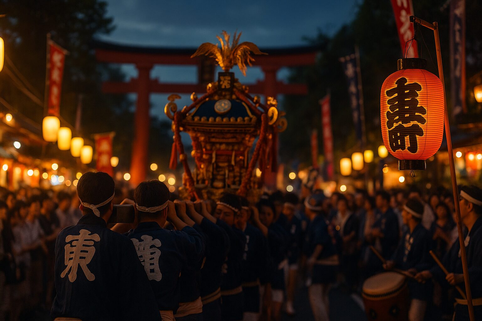 夢占いで祭りの行列と関連する夢が持つ意味