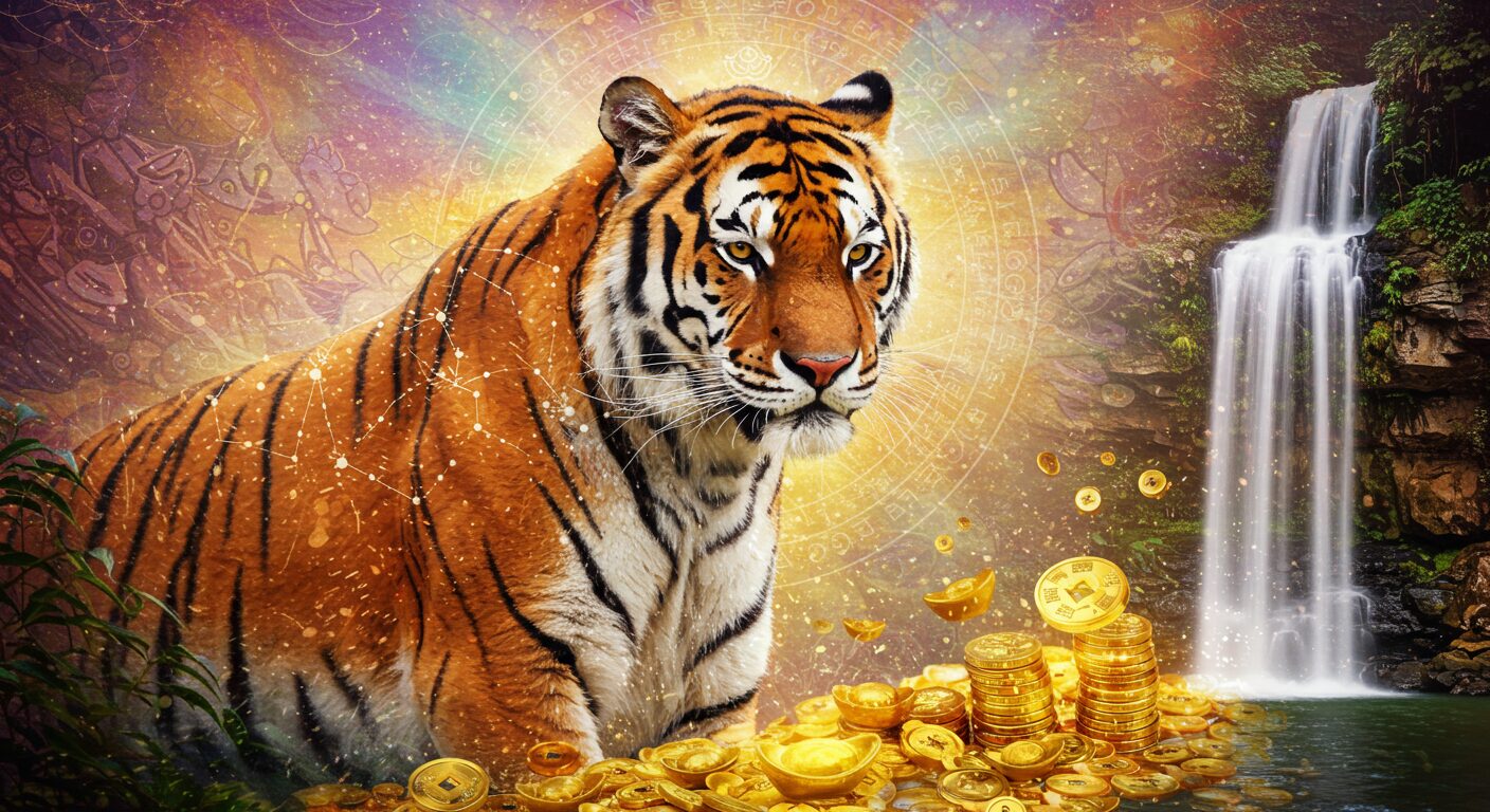 虎のスピリチュアルな意味と金運への影響