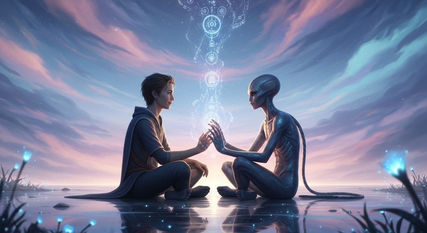 宇宙人と話す夢が示すメッセージ