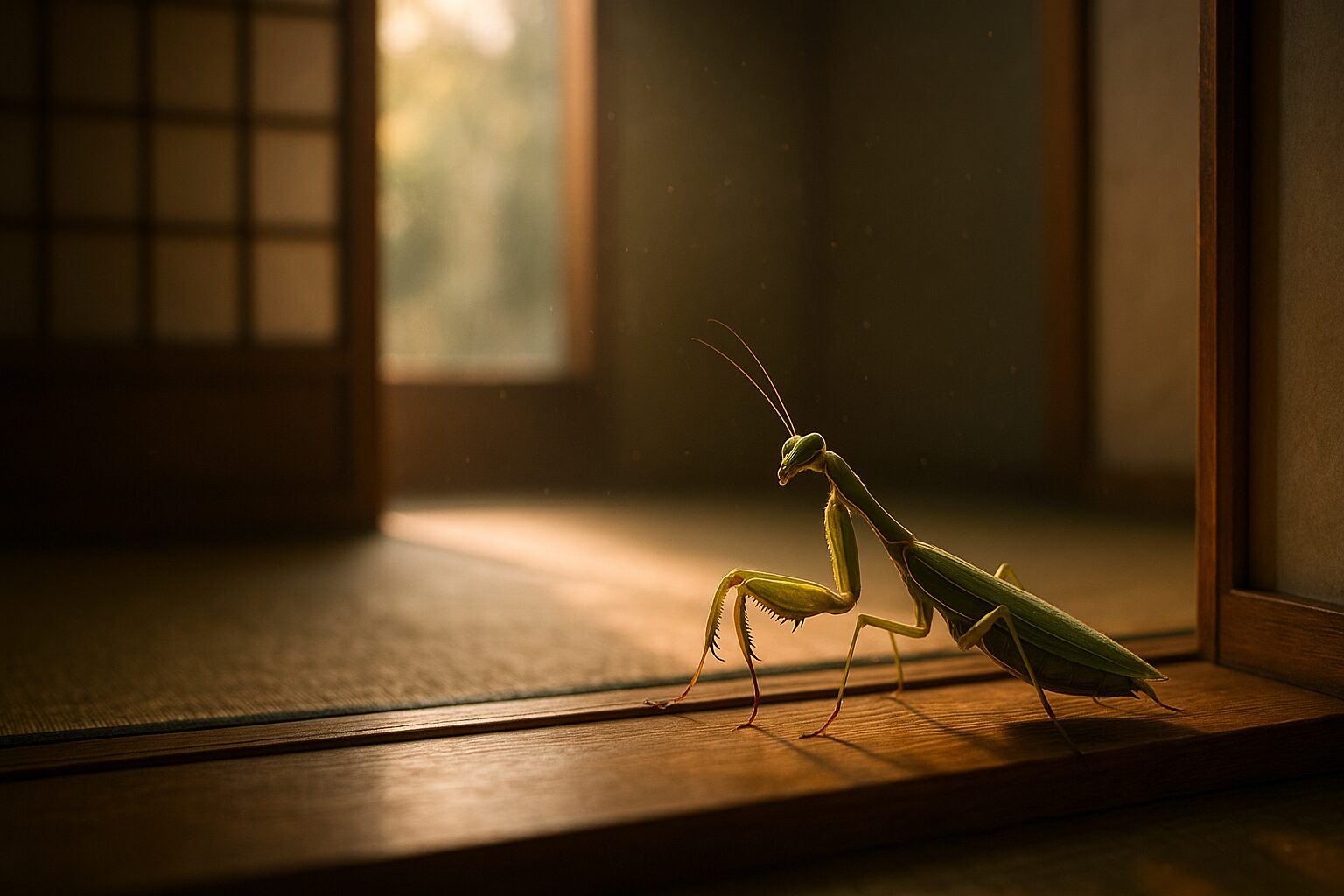夢占い：家の中にカマキリが！白い色は吉兆？縁起は？大量の意味は？