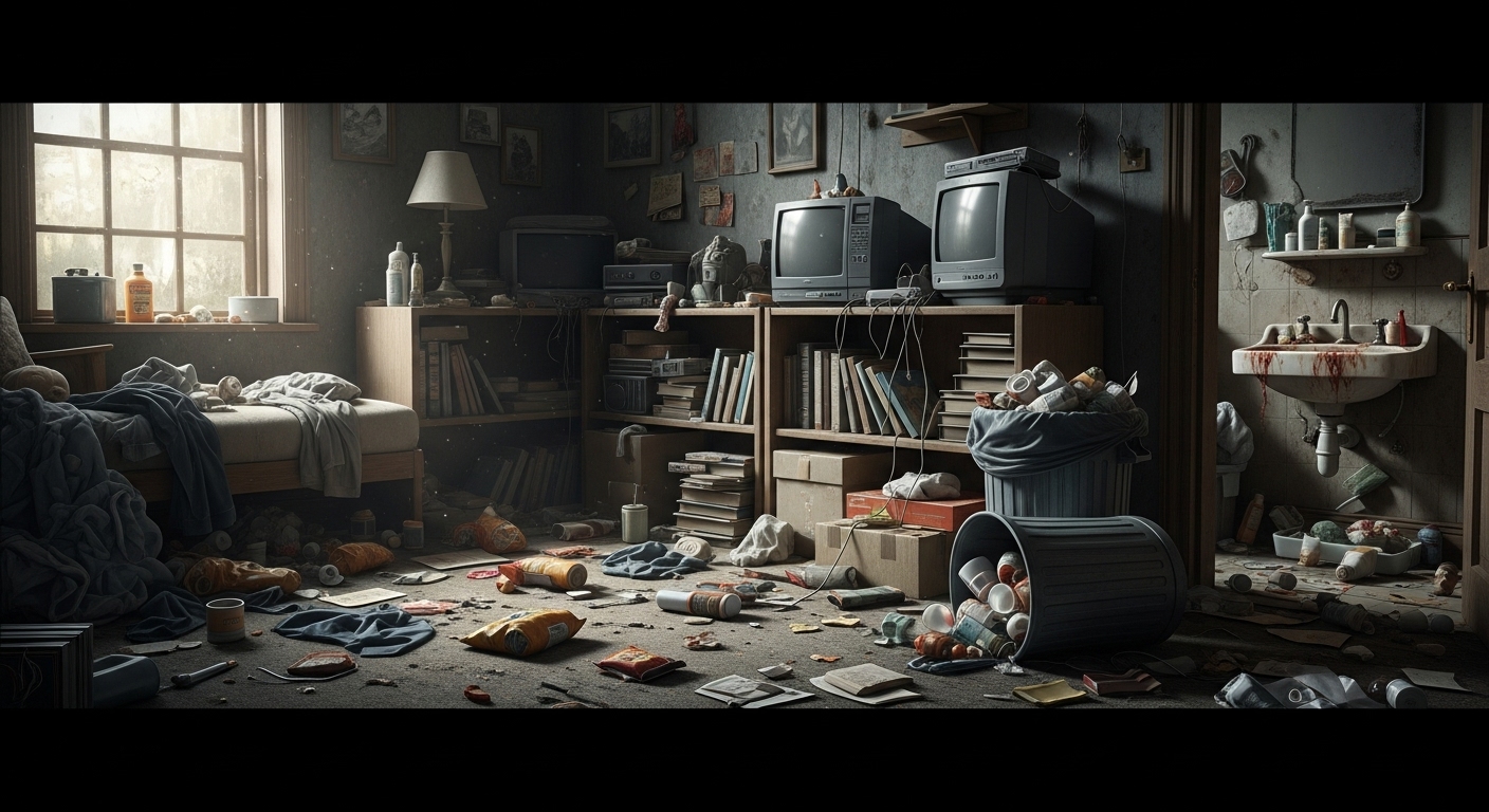 汚れた部屋はNG!風水でお金が出て行く原因