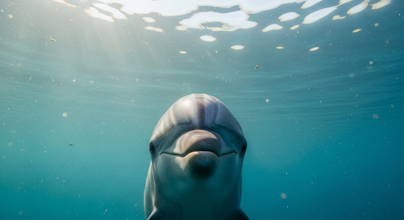 【夢占い】イルカに見つめられる夢の意味