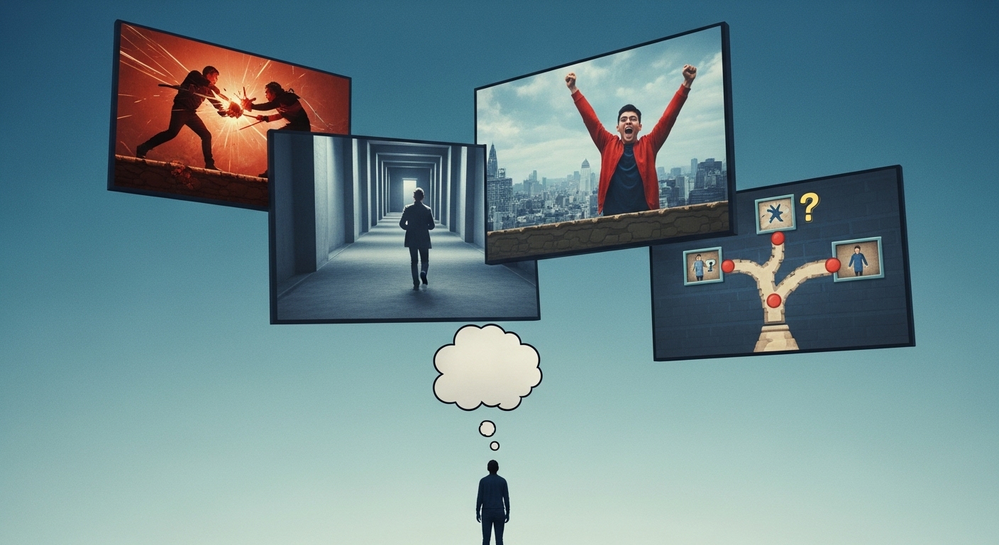 夢占いでゲームの世界に入り込む状況別の解釈