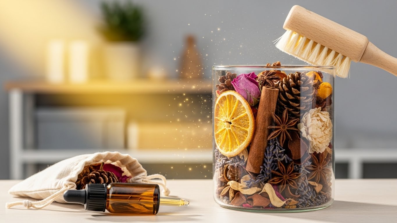 ポプリを置くならホコリと交換時期に注意