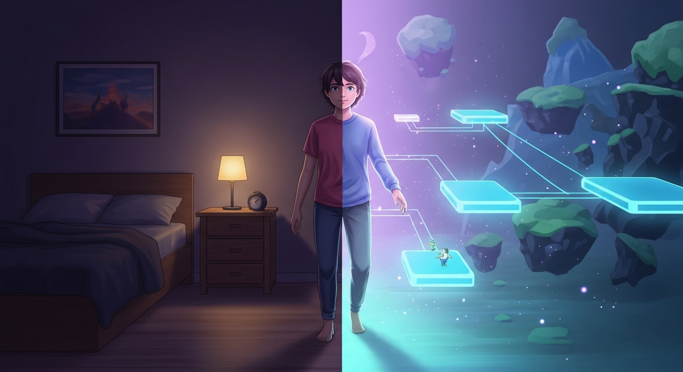 夢の中でゲームの中に入るとどうなる？心理・運気は