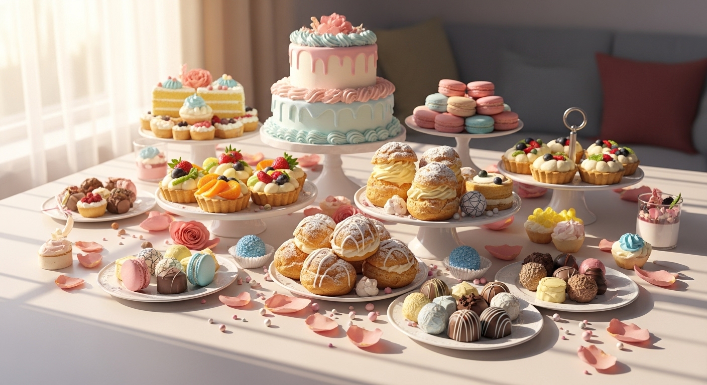 夢占いでスイーツを食べることの暗示