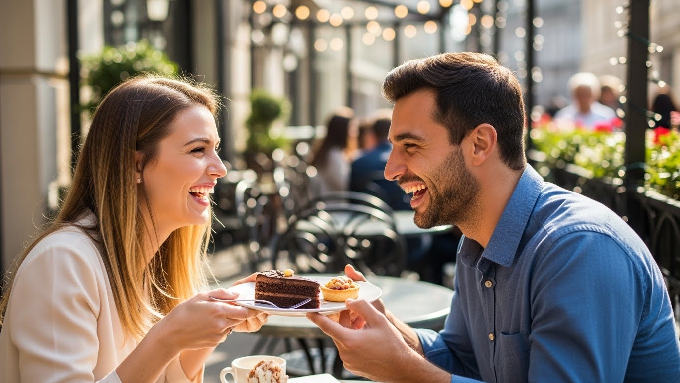 知らない人とデートして楽しい夢