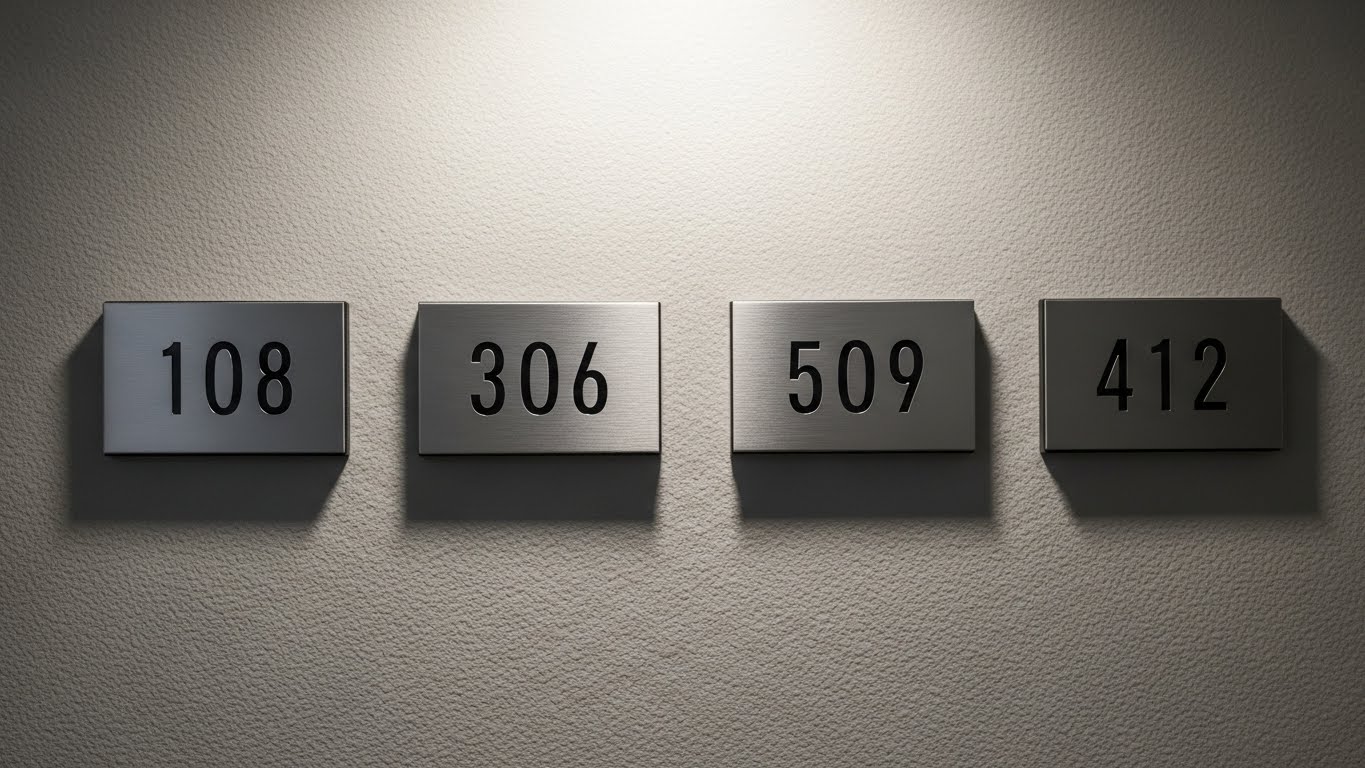 部屋番号の縁起が良い数字と悪い数字