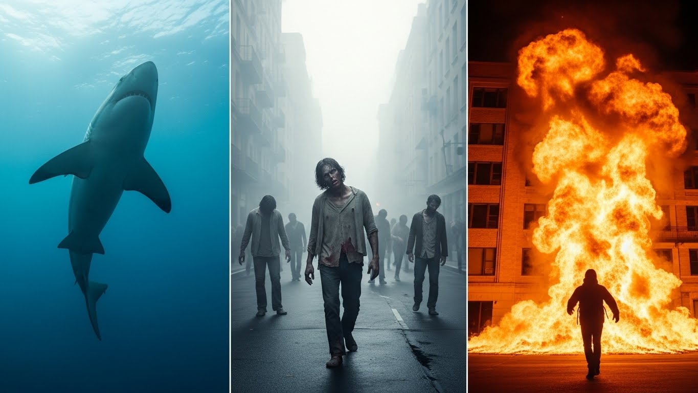 ゾンビや火事など他の逃げる夢との性質の違い