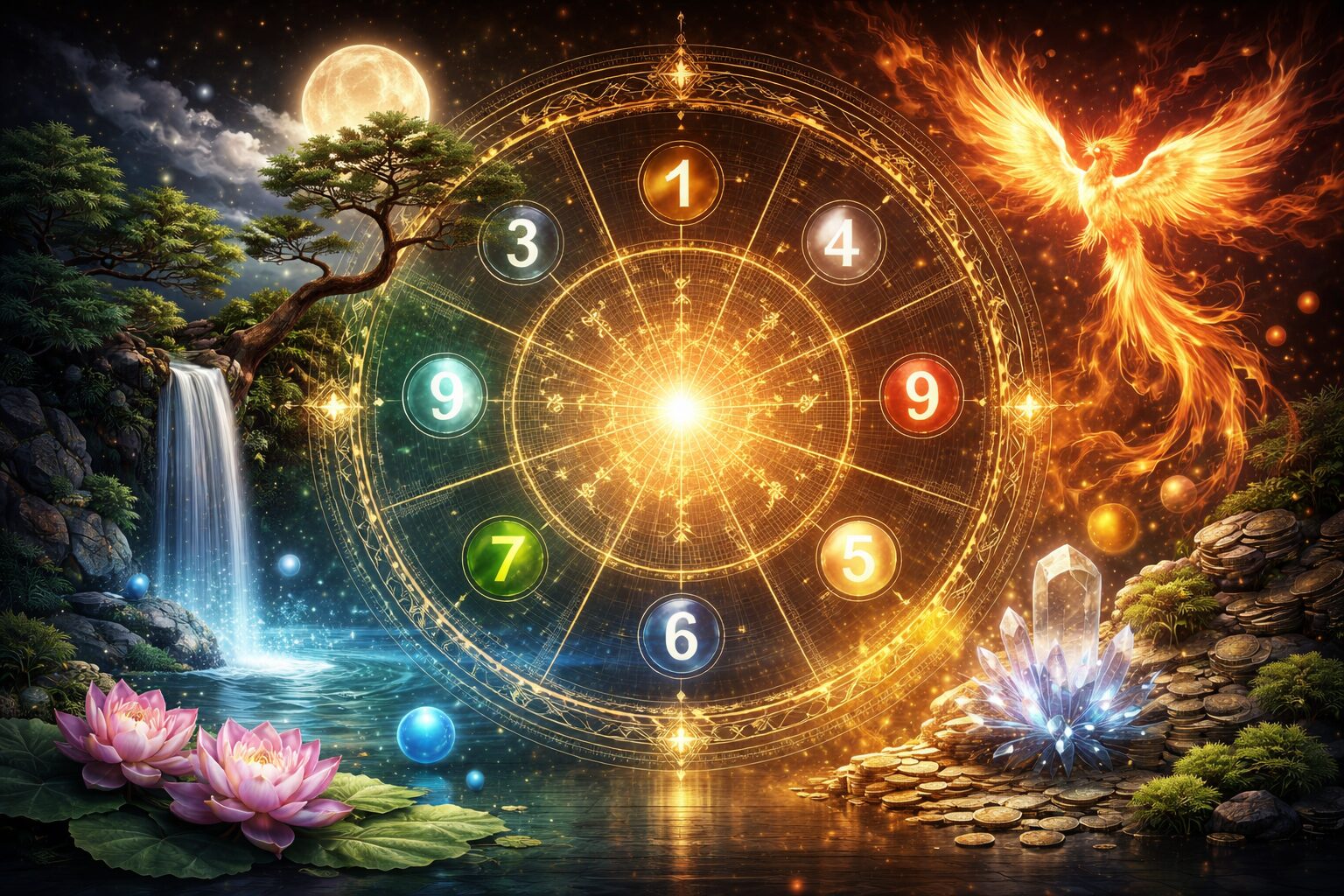 九星気学の4つの数字の意味とは？生年月日から解読する運命の座標