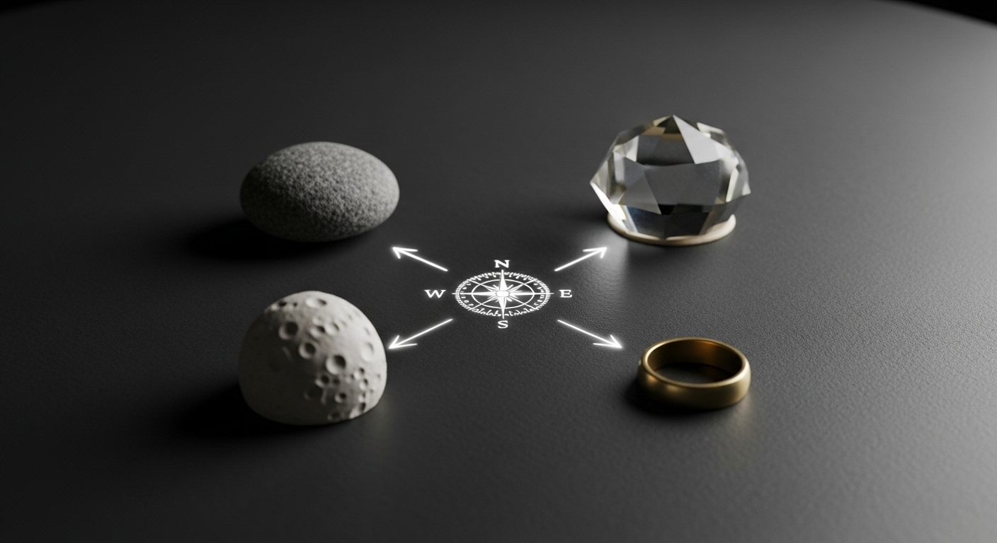 九星気学の4つの数字の意味と運命の座標