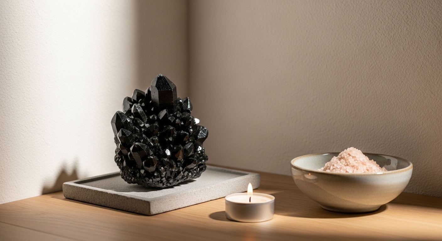 鬼門と裏鬼門の邪気対策にはモリオンが定番