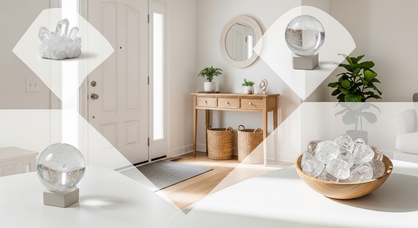 風水でクリスタルの置き場所を決める重要ポイント