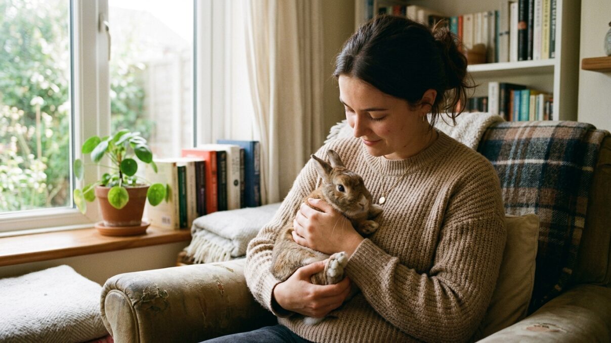 うさぎを抱っこする夢占いの状況別暗示