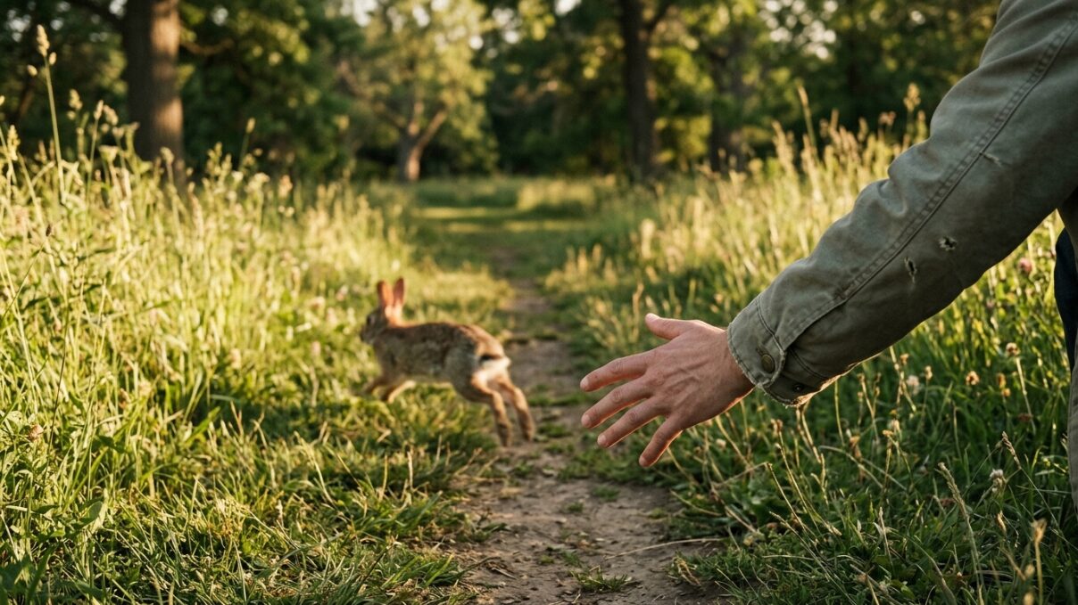逃げるうさぎはチャンスを逃す暗示