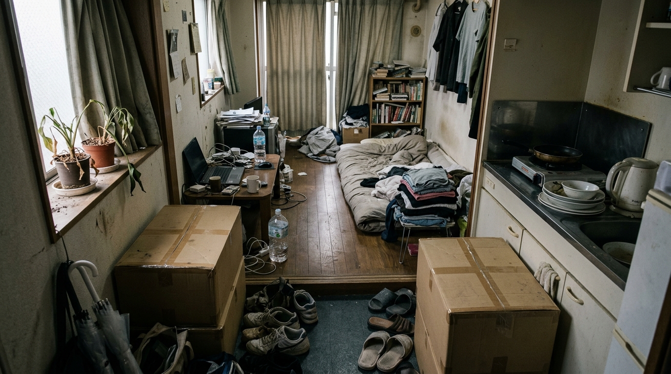 風水でワンルームの運気を下げるやってはいけないNG習慣