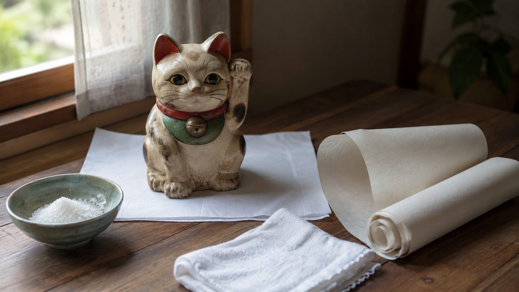 古くなった招き猫の正しい手放し方
