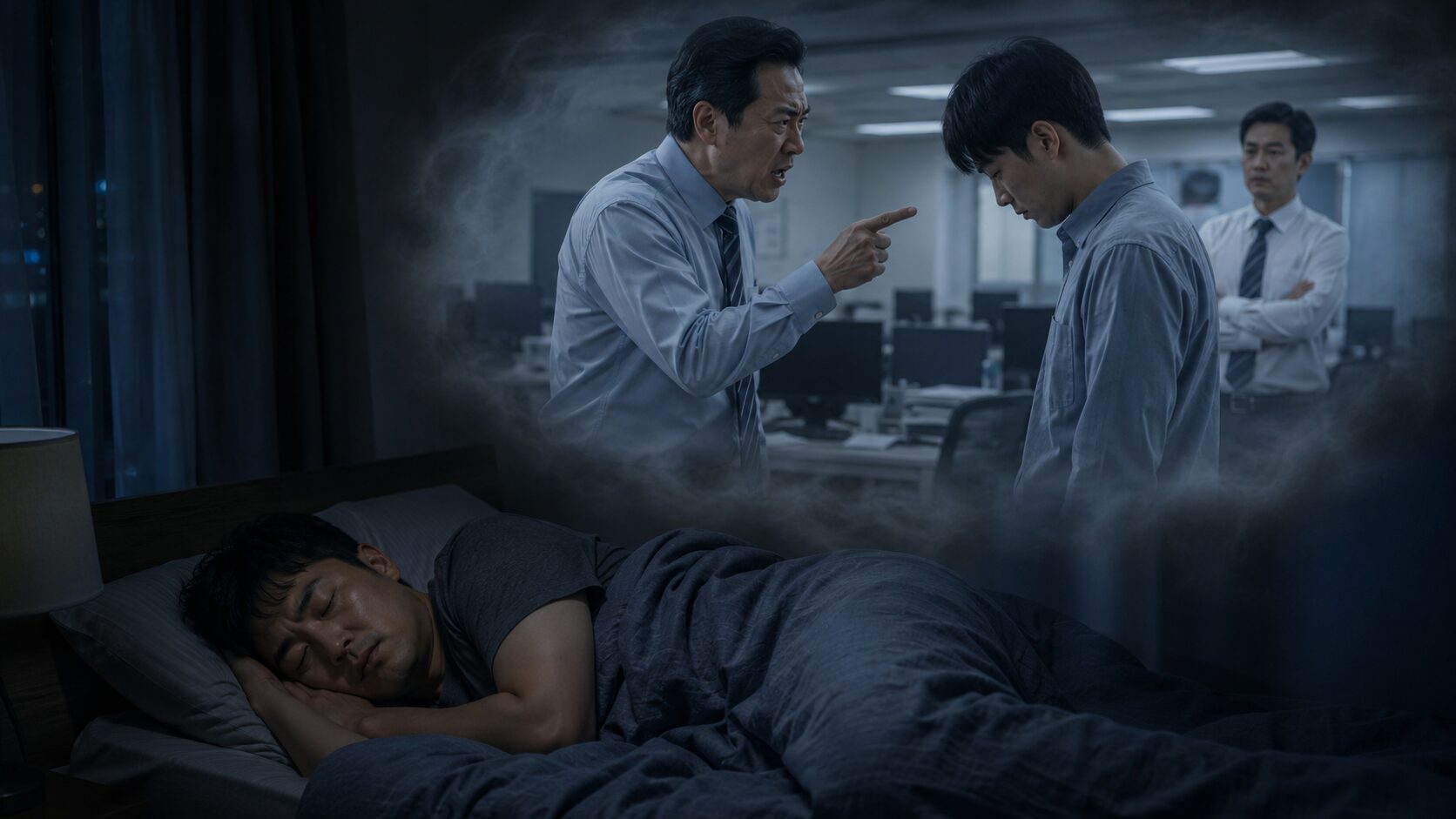 辞めた職場の人に会う・怒られる夢の警告